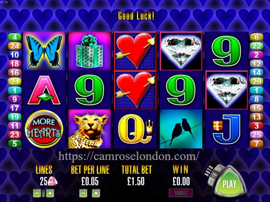 More Hearts: Slot Penuh Cinta dengan Fitur Free Spins Ganda