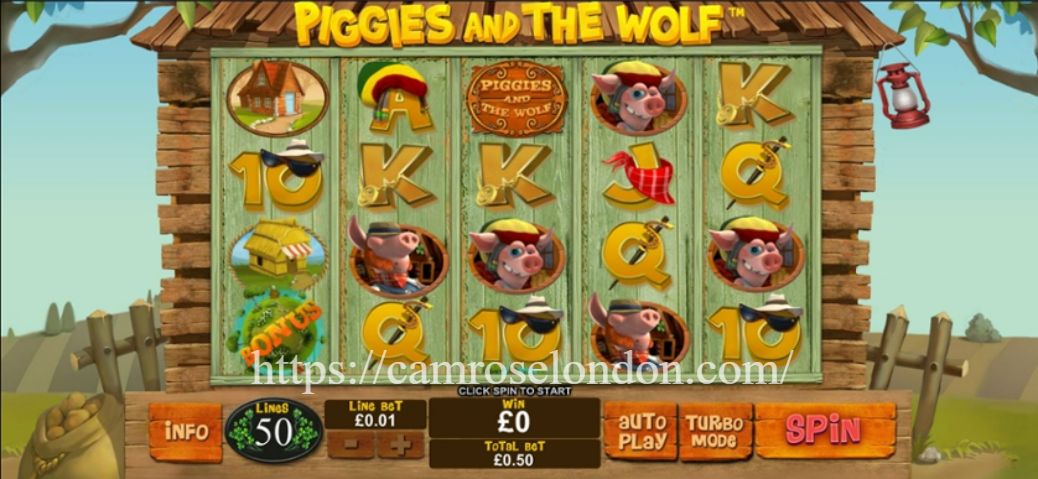 Piggies and the Wolf: Slot Dongeng Klasik dengan Petualangan Tiga Babi Kecil dan Serigala Misterius